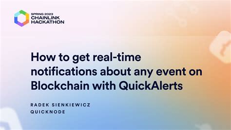 chainlink research rfid Trinciaerba BullMach MAIA 175 S in OffertaAgrieuro... How to get real-time notifications about any event on Blockchain with QuickAlerts